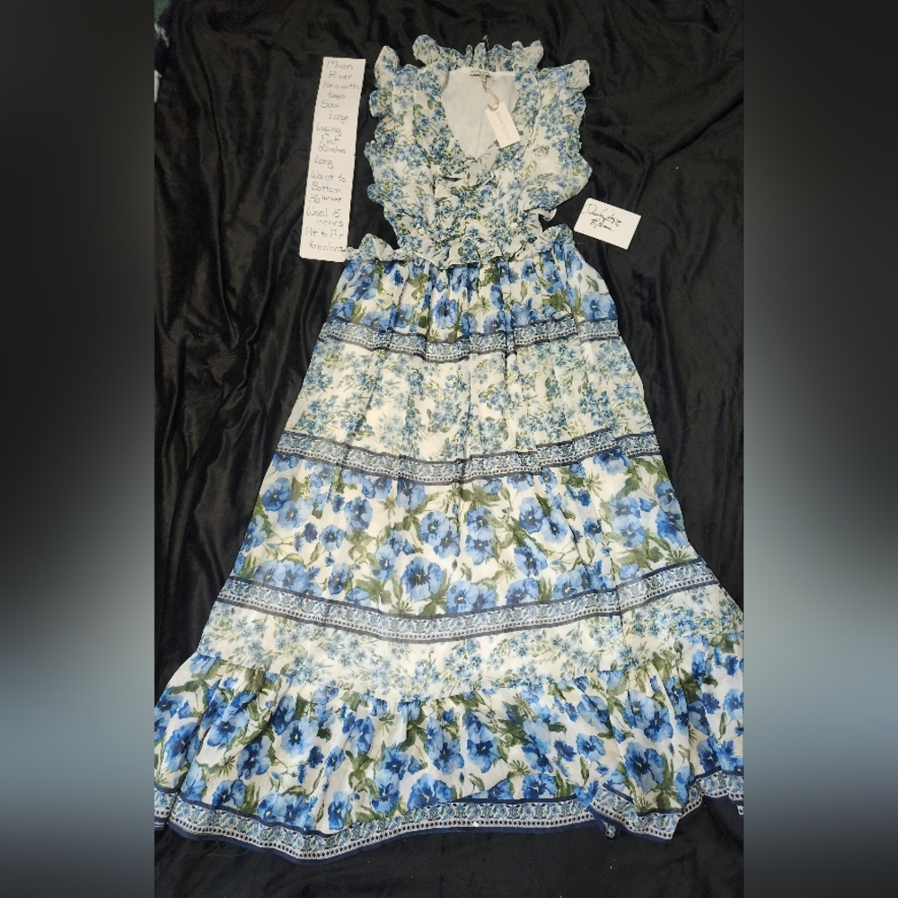 Moon River size Large maxi dress NEW with tags